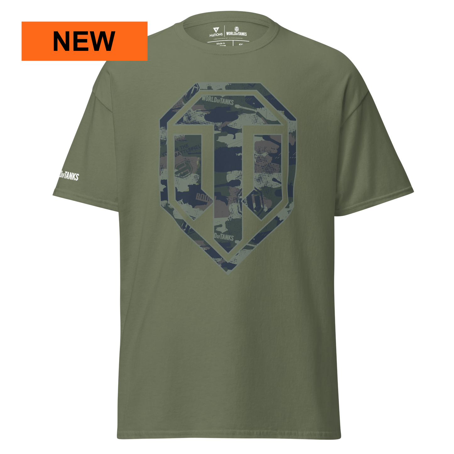 Tank Camo Logo T-Shirt