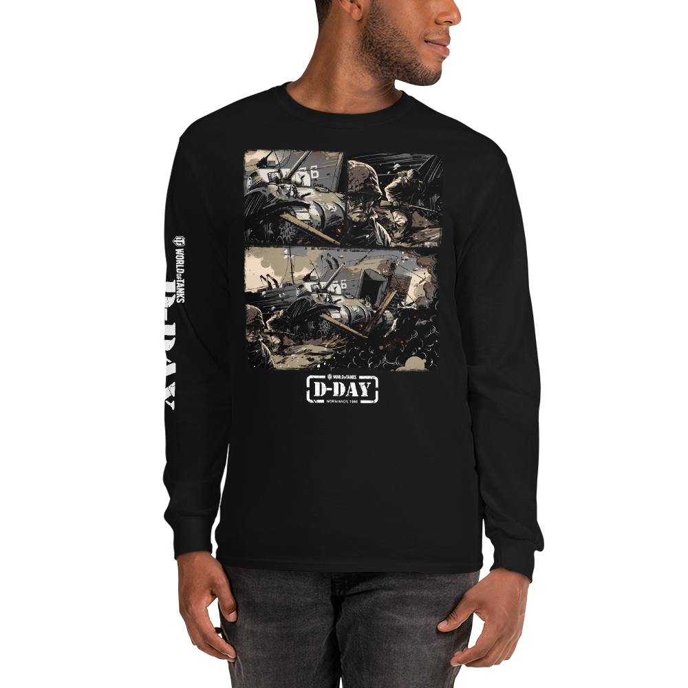 WoT D-Day Fury Storm Long Sleeve T-Shirt