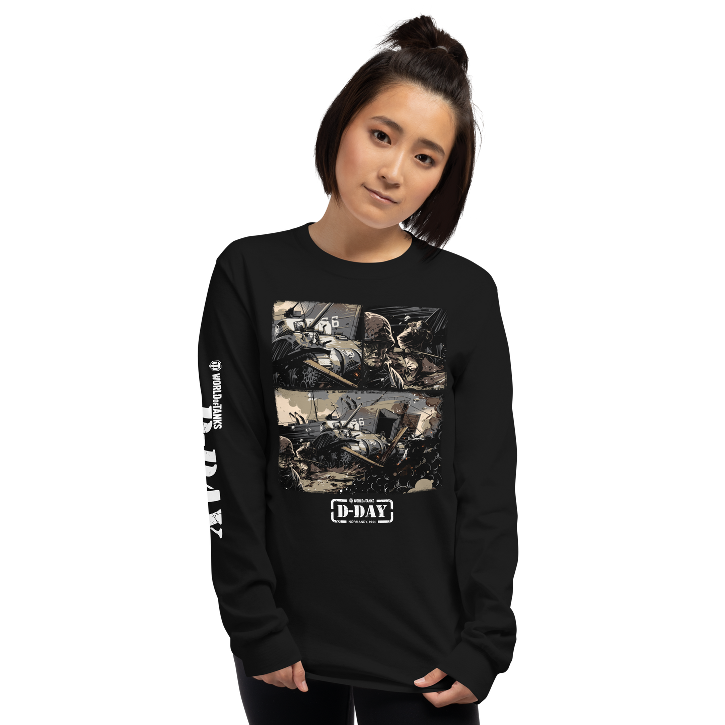 WoT D-Day Fury Storm Long Sleeve T-Shirt