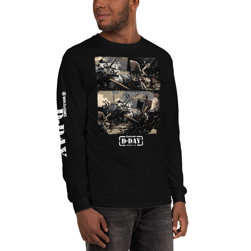 WoT D-Day Fury Storm Long Sleeve T-Shirt