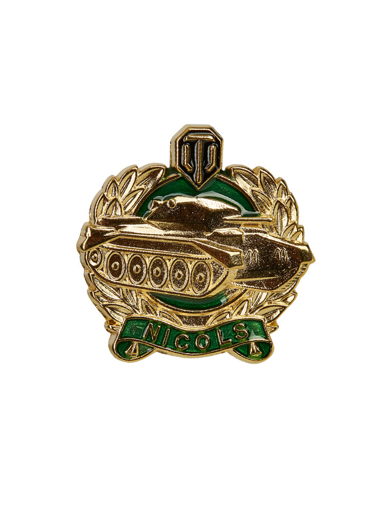 World of Tanks Pin Nicols's Medal