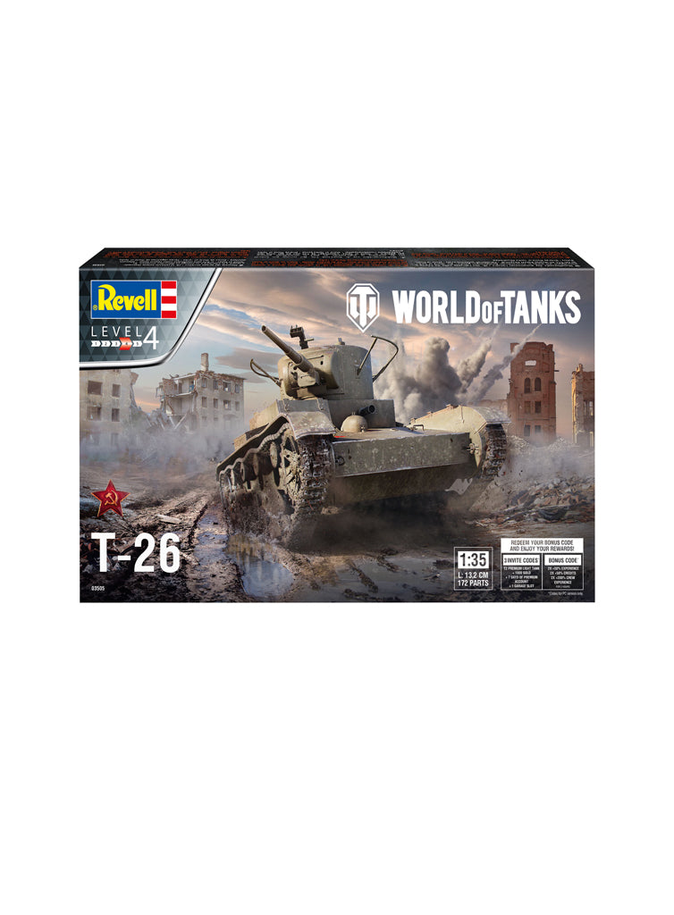 World of Tanks Revell Model T-26 - Main Image