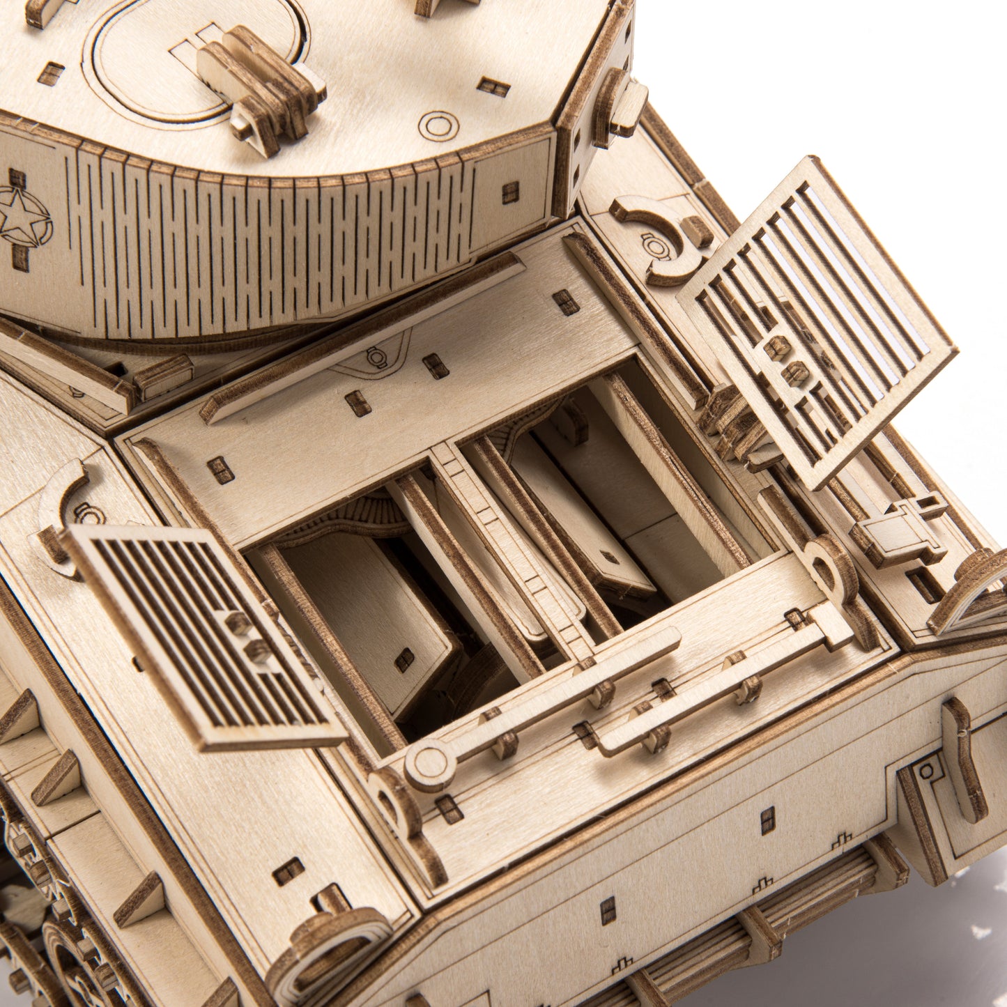 WoT Nice Idea M4A3E8 Sherman - 3D Puzzle | 1:24 - 1272 pcs