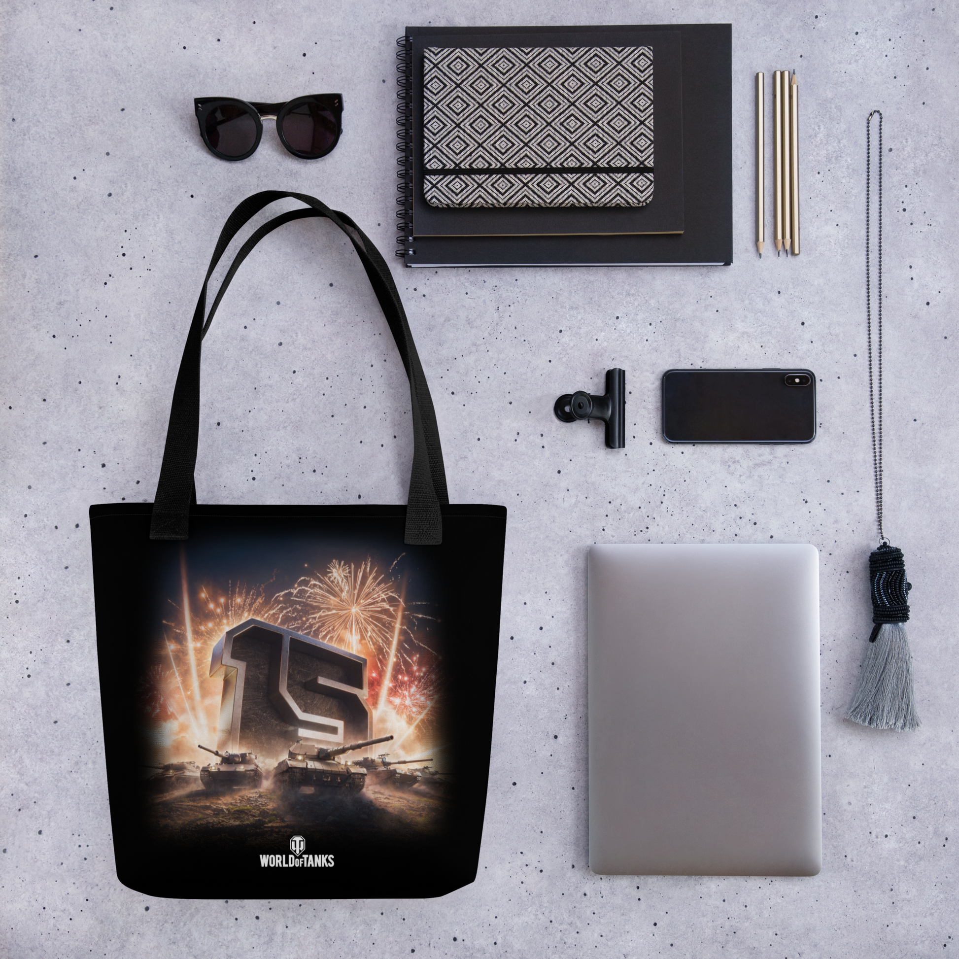 WoT 15th Anniversary Tote Bag – World of Tanks US