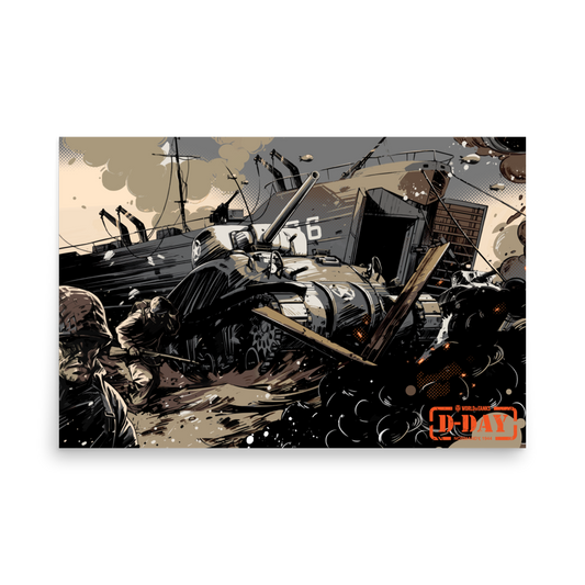 WoT D-Day 2024 Fury Storm Poster