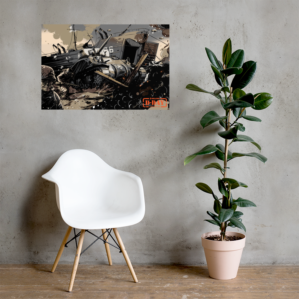 WoT D-Day 2024 Fury Storm Poster