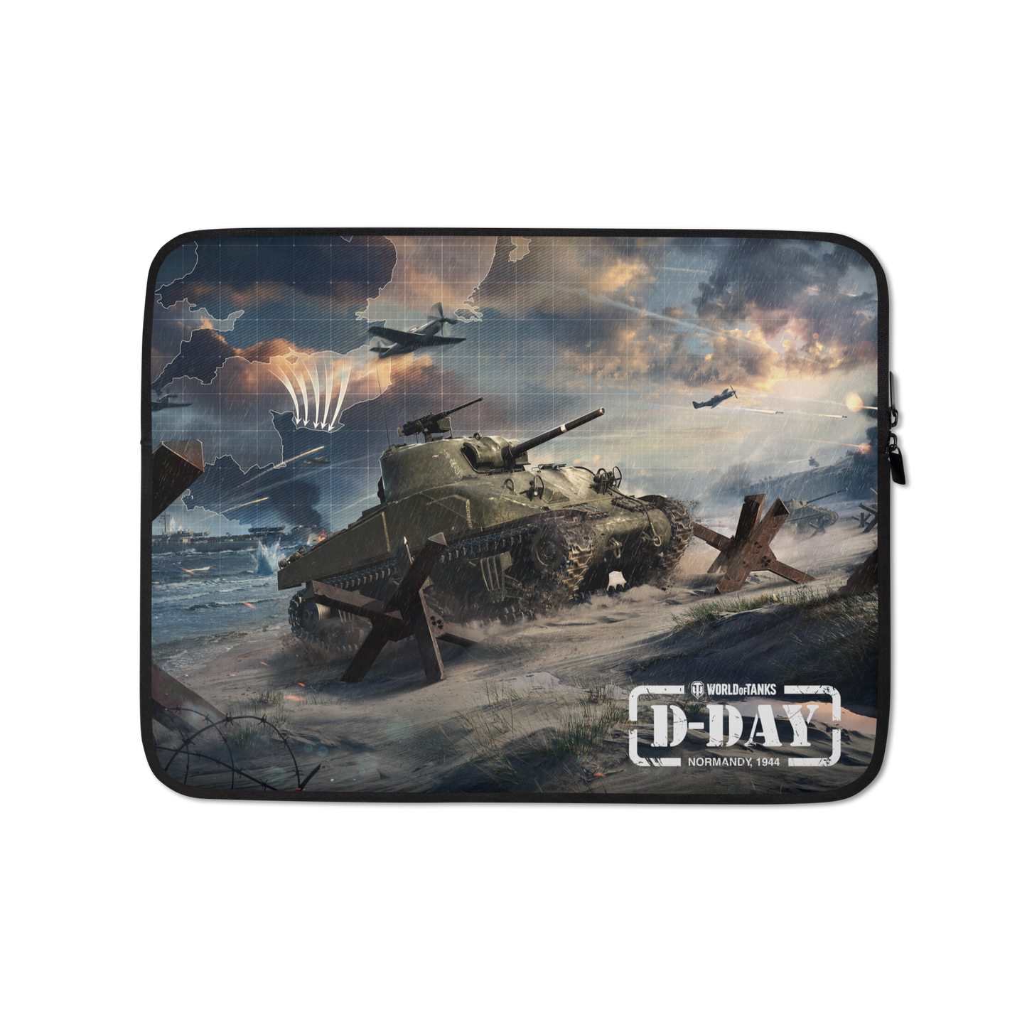 WoT D-Day 2024 Laptop Sleeve
