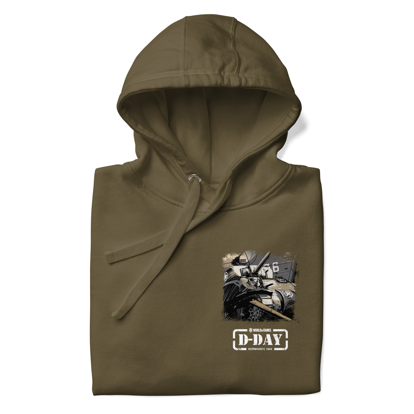 WoT D-Day 2024 Fury Storm Hoodie [ Military Green ]