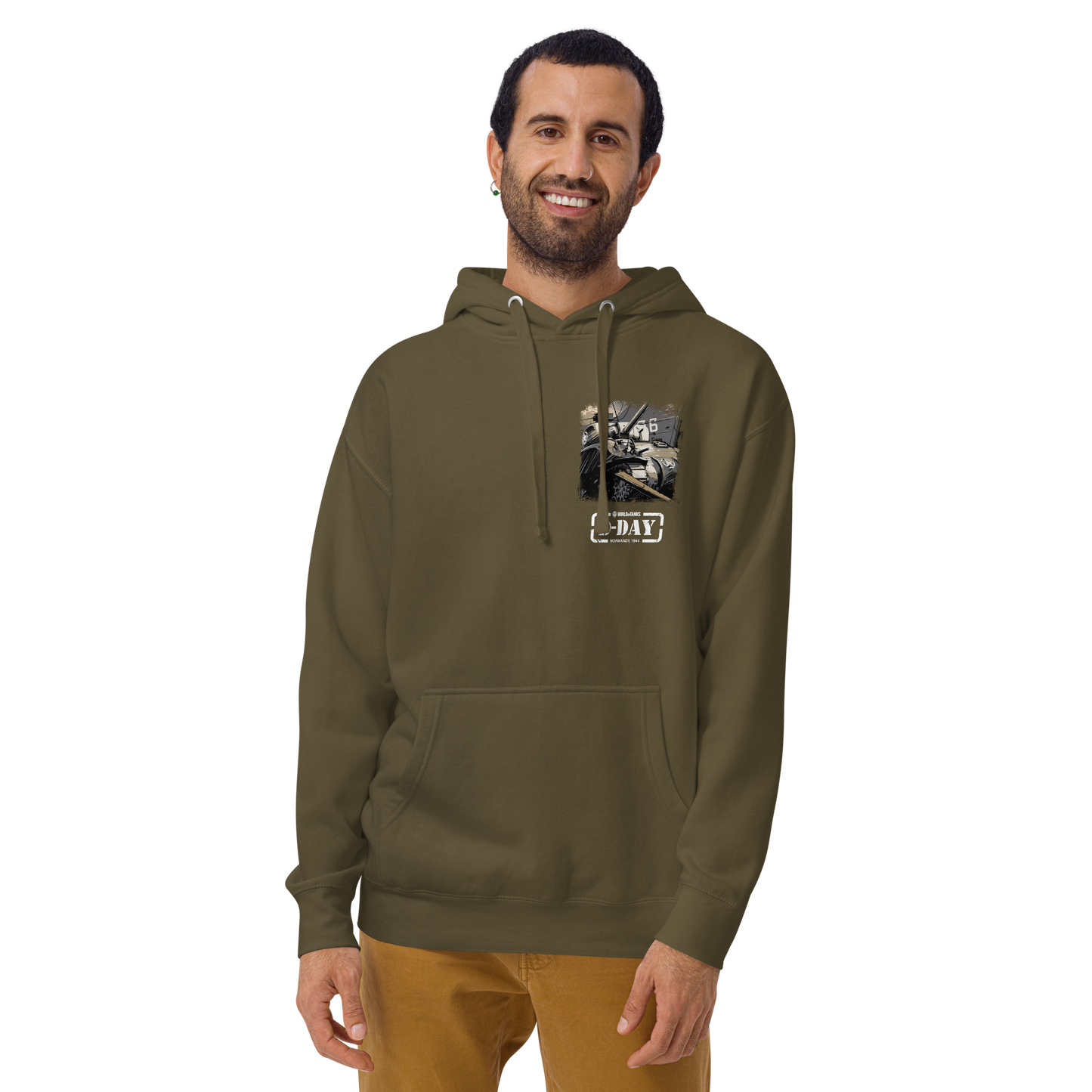 WoT D-Day 2024 Fury Storm Hoodie [ Military Green ]