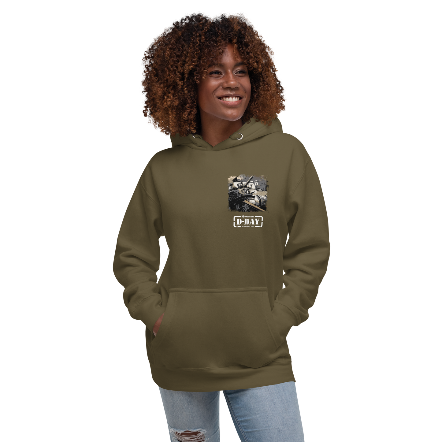 WoT D-Day 2024 Fury Storm Hoodie [ Military Green ]