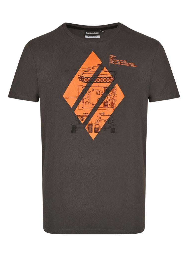 World of Tanks T-shirt Tiger I Tech