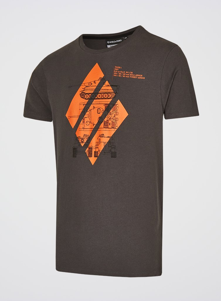 World of Tanks T-shirt Tiger I Tech